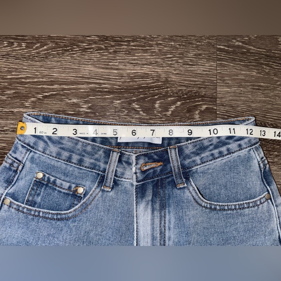 Petal & Pup Blue Jean Shorts - Picture 4 of 7